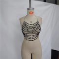 Sexy Resort-Style Pearl Bra Chain