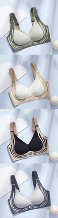 Plus-Size Sports Bra with Soft Support & Adjustable Straps